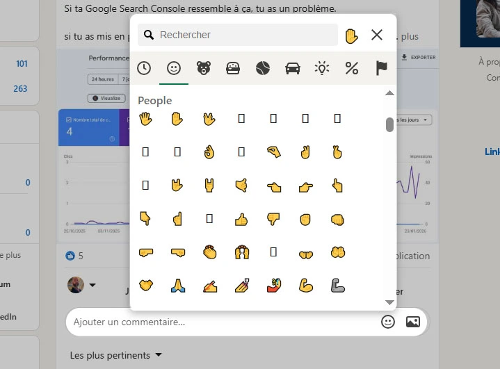 L'éditeur de LinkedIn, une belle création codée par un stagiaire de SEGPA.